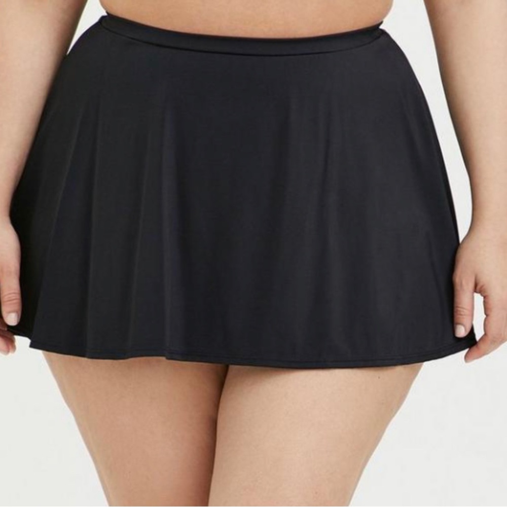 Black Swim Skirt